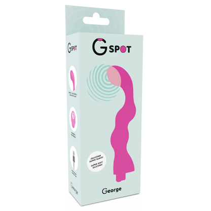 G-SPOT - WIBRATOR G-SPOT GEORGE GUM RÓŻOWY