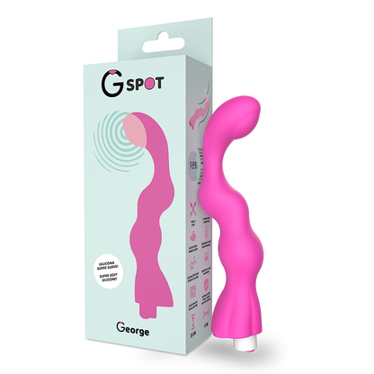 G-SPOT - WIBRATOR G-SPOT GEORGE GUM RÓŻOWY