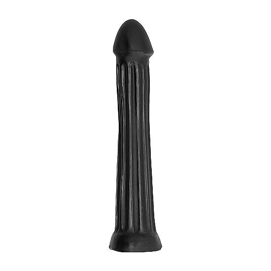 CAŁY CZARNY - WTYK DILDO 31 CM