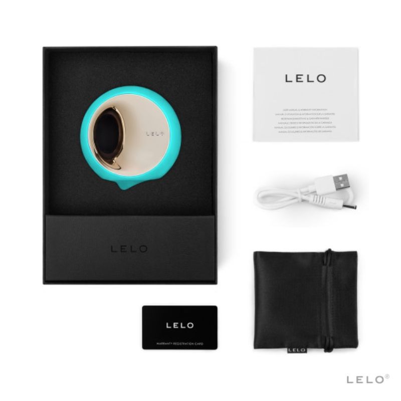 LELO - ORA 3 AQUA GREEN STYMULATOR SEKSU ORALNEGO