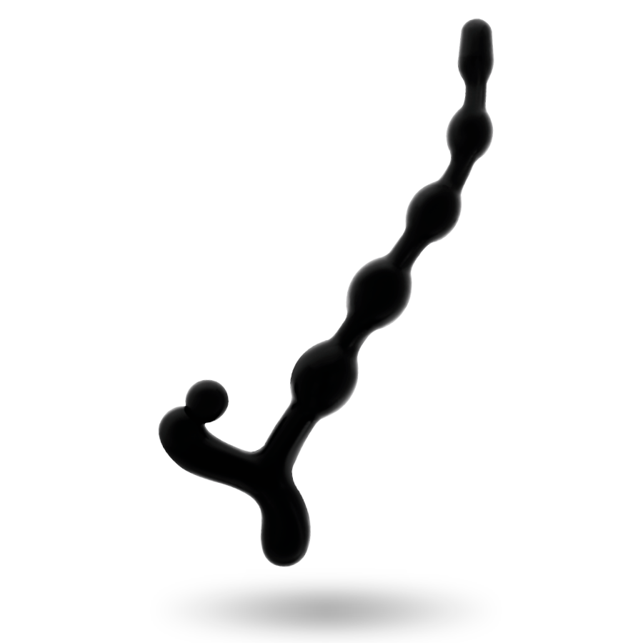 ADDICTED TOYS - KULKI ANALNE 22 CM CZARNE