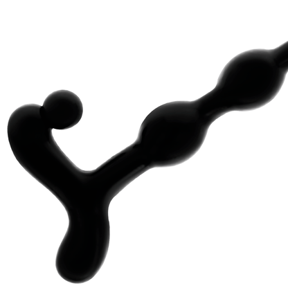 ADDICTED TOYS - KULKI ANALNE 22 CM CZARNE