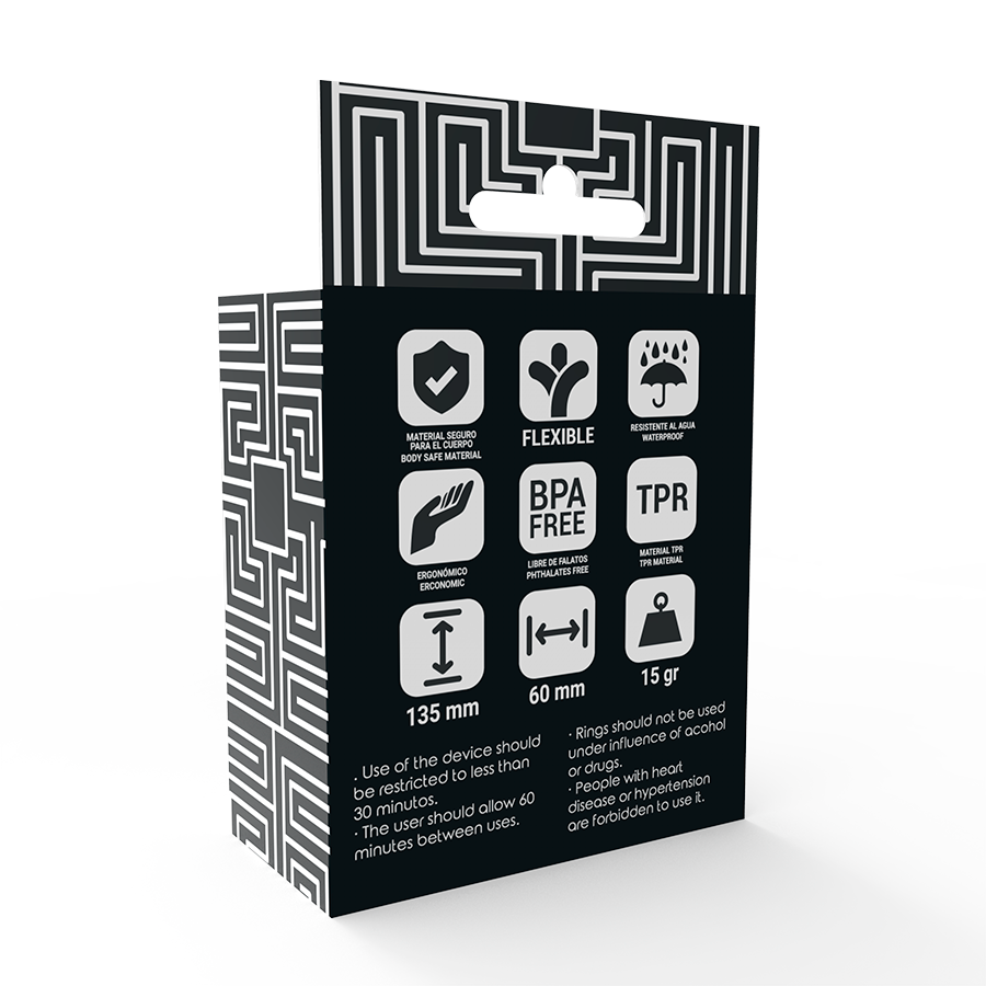 ADDICTED TOYS - ZESTAW PIERŚCIENI NA PENISA PRZEŹROCZYSTY