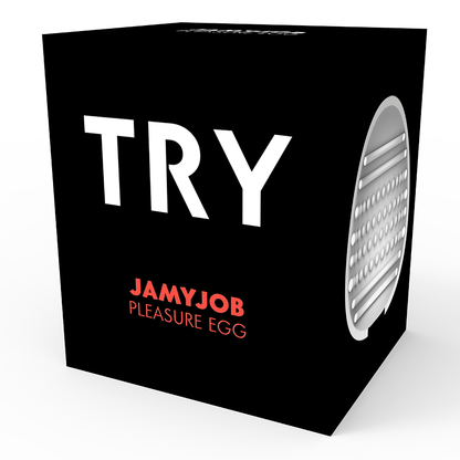 JAMYJOB - EGG MASTURBATOR WERSJA CZARNA DYSKRETNA