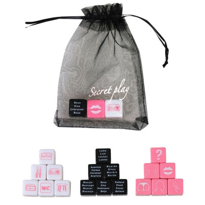 SECRETPLAY - GRA W 3 KOŚCI (ES/PT/EN/FR)