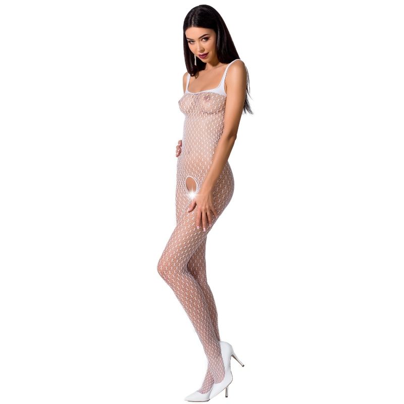 PASSION - KOBIETA BS071 CZARNE BODYSTOCKING ROZMIAR JEDNORAZOWY