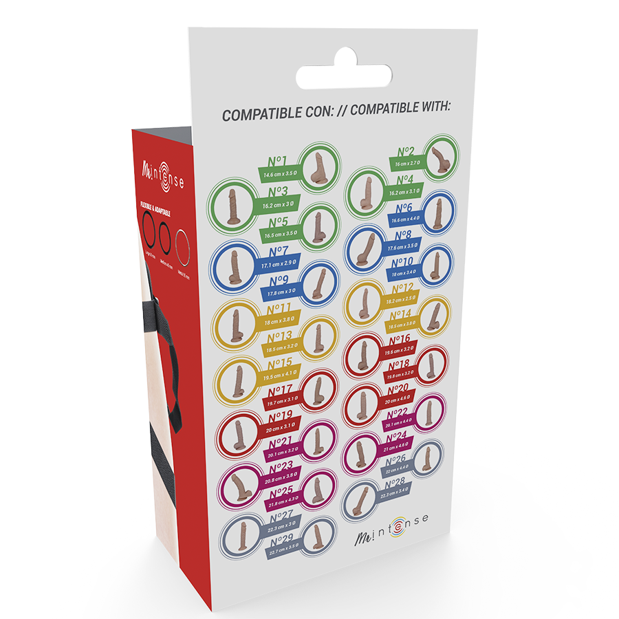 MR INTENSE - UPRZĄŻ Z PASKIEM