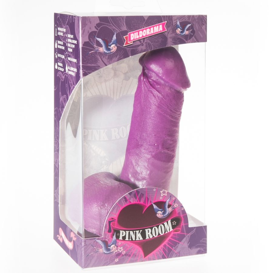 RÓŻOWY POKÓJ - NAO REALISTYCZNY DILDO FIOLETOWY 16 CM
