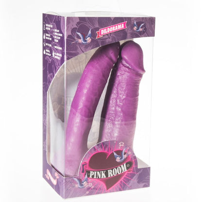 RÓŻOWY POKÓJ - ARTHUS REALISTYCZNY DILDO FIOLETOWY 17CM/15,5CM
