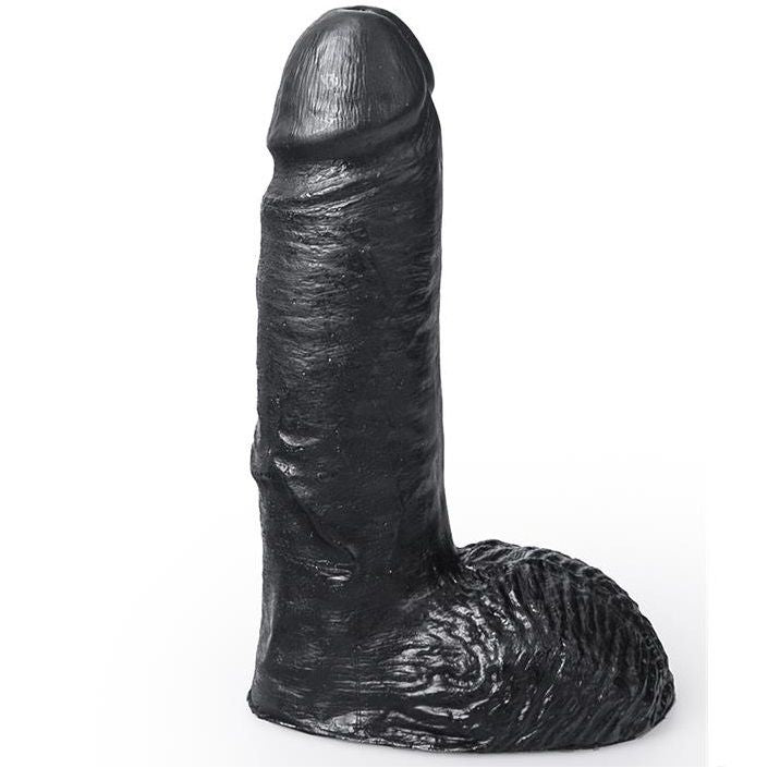 SYSTEM ZAWIESZANY - DILDO CZARNY MARCEL 17 CM
