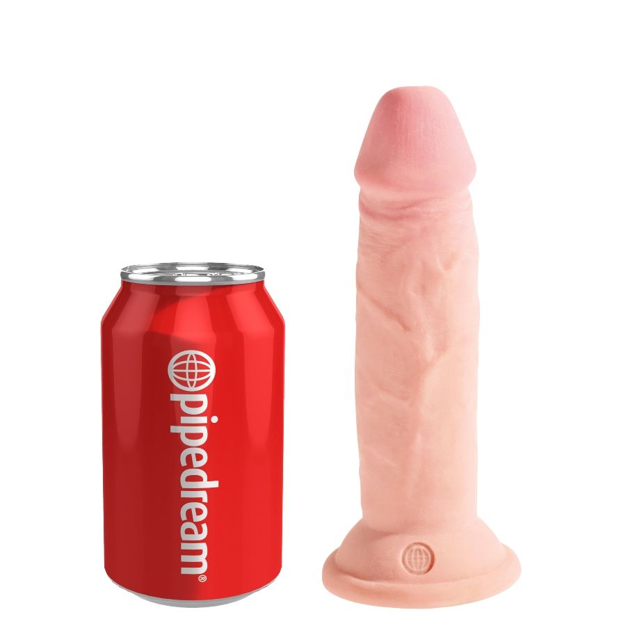 KING COCK - DILDO POTRÓJNEJ GĘSTOŚCI 15 CM