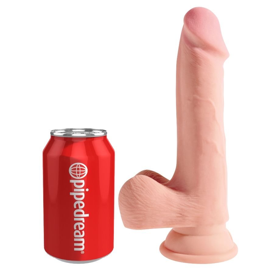 KING COCK - DILDO POTRÓJNEJ GĘSTOŚCI 19 CM