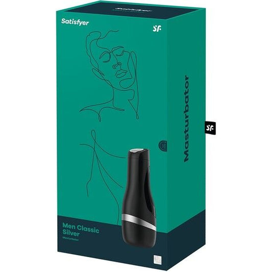 SATISFYER - MASTURBATOR MĘSKI KLASYCZNY SREBRNY
