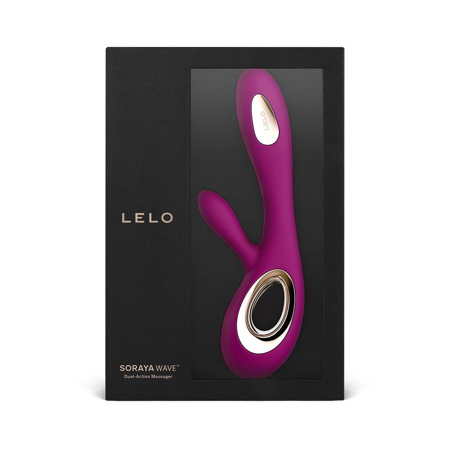 LELO - SORAYA WAVE WIBRATOR KRÓLIK FIOLETOWY