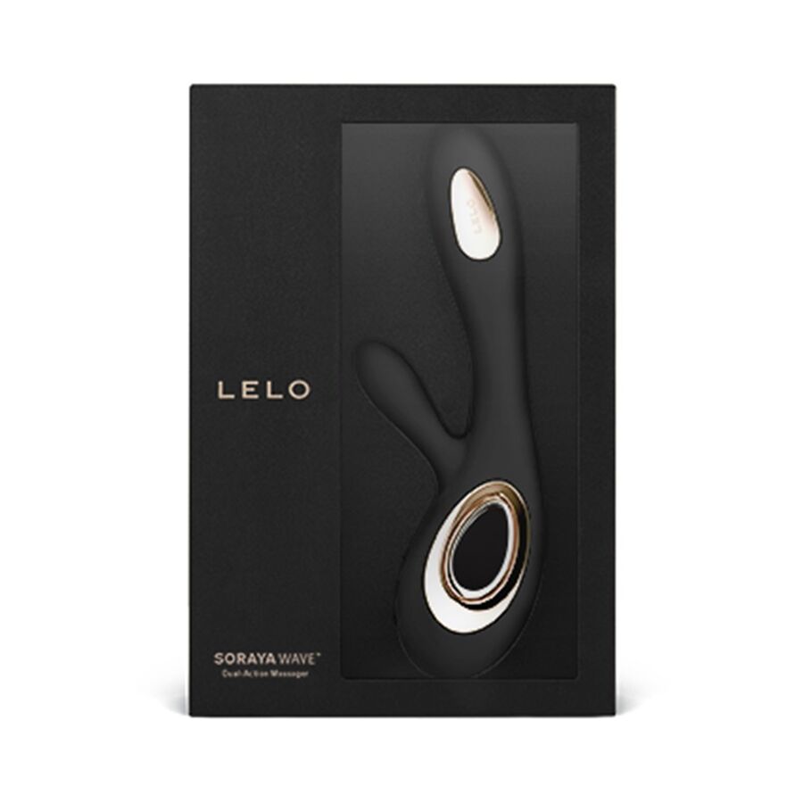 LELO - SORAYA WAVE WIBRATOR KRÓLIK CZARNY