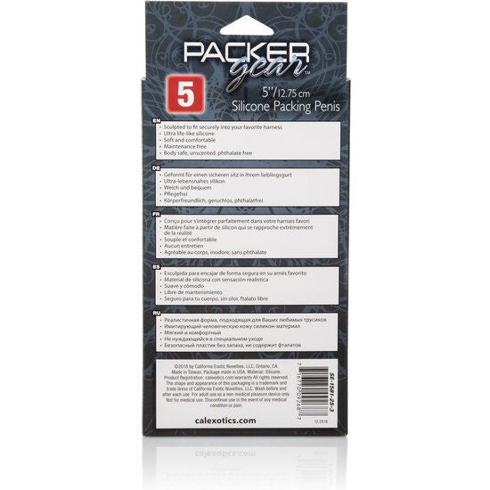 CALEXOTICS - SILIKONOWE USZCZELNIENIE PENISA 12,75 CM KARMEL