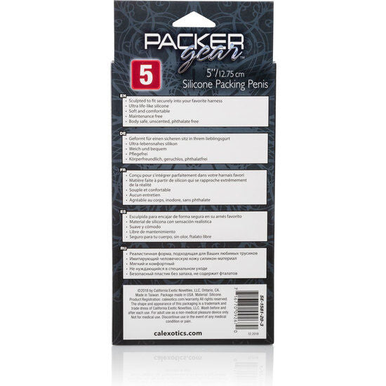 CALEXOTICS - SILIKONOWE USZCZELNIENIE PENISA 12,75 CM MIĘSO