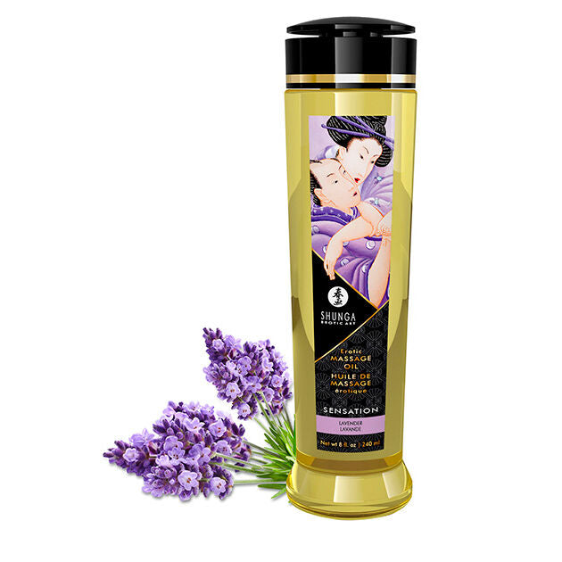 SHUNGA - OLEJEK DO MASAŻU EROTYCZNEGO SENSATION 240 ML
