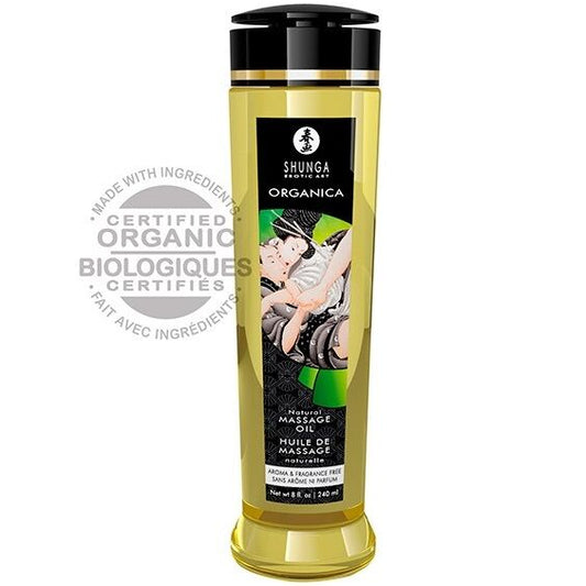SHUNGA - NATURALNY ORGANICZNY OLEJEK DO MASAŻU 240 ML
