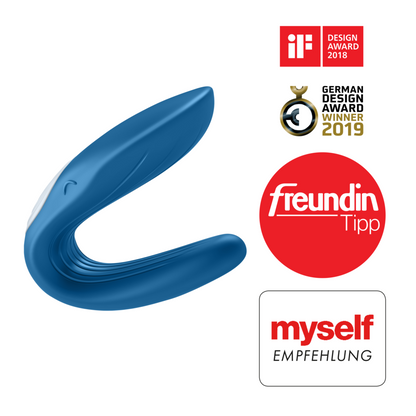 SATISFYER - PARTNERSKA ZABAWKA W WIELORYBIE WIBRATOR STYMULUJĄCY OBA PARTNERÓW EDYCJA 2020