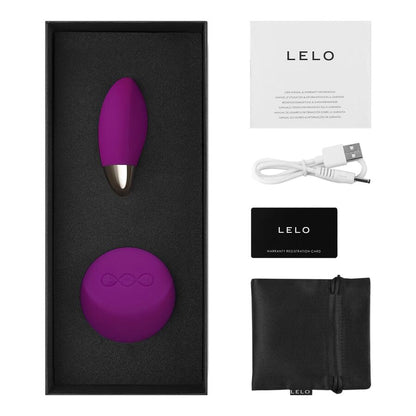 LELO - LYLA 2 INSIGNIA DESIGN EDITION FIOLETOWE MASAŻER-JAJKO