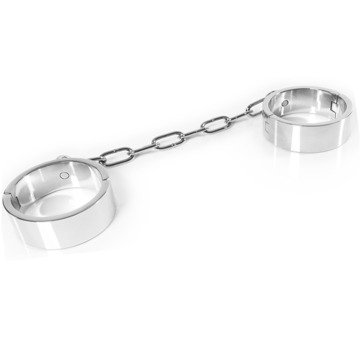 METALOWE TWARDE - KAJDANKI NA KOSTKI Z KLUCZEM IMBUSOWYM PODDANIE SIĘ BDSM