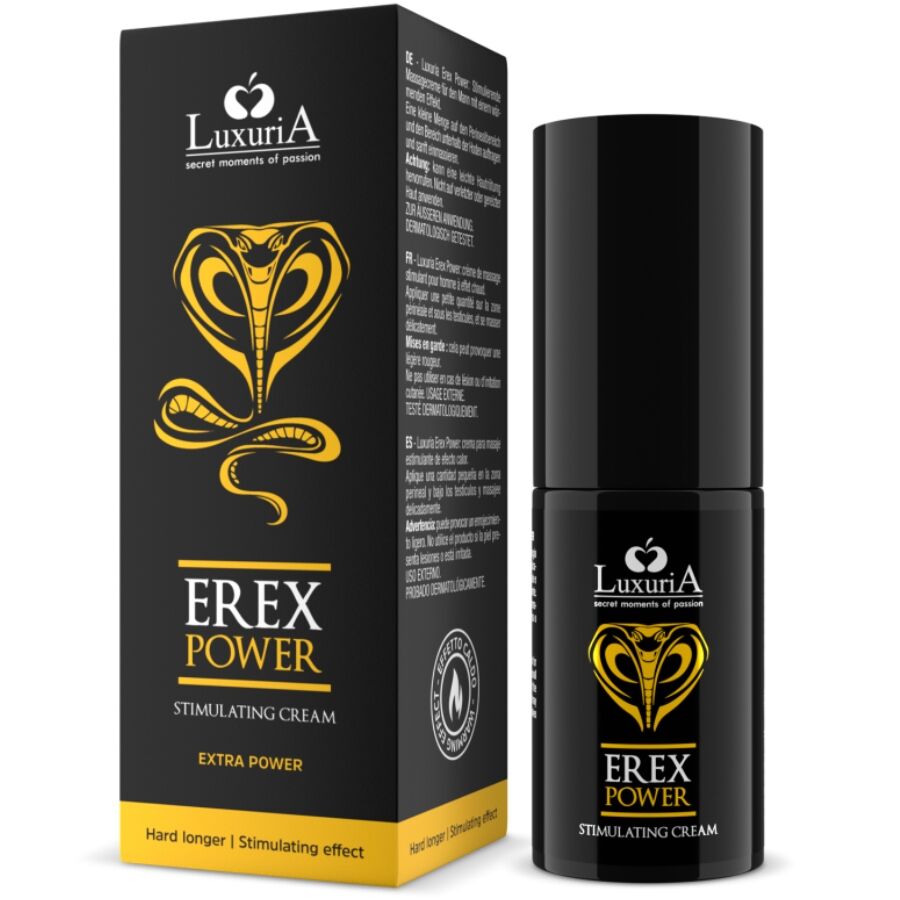 INTIMATELINE LUXURIA - EREX POWER KREM NA TWARDY PENIS 30 ML