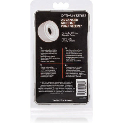 CALEXOTICS - ADV SILIKONOWY TOREBKA NA POMPKĘ PRZEŹROCZYSTA
