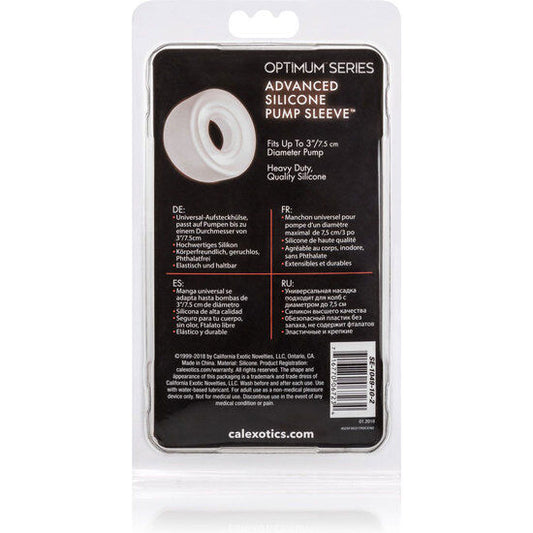 CALEXOTICS - ADV SILIKONOWY TOREBKA NA POMPKĘ PRZEŹROCZYSTA