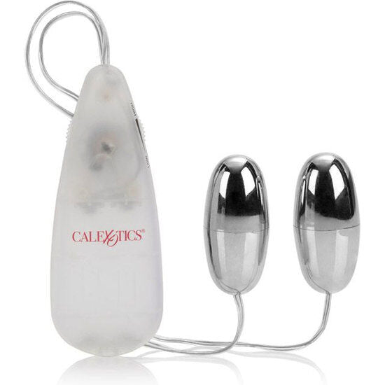 CALEXOTICS - WIBRACYJNE KULE SILVER DUO
