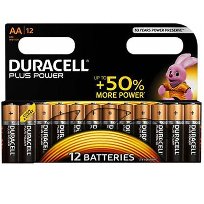 DURACELL - BATERIE PLUS POWER AA LR6 12 SZTUK