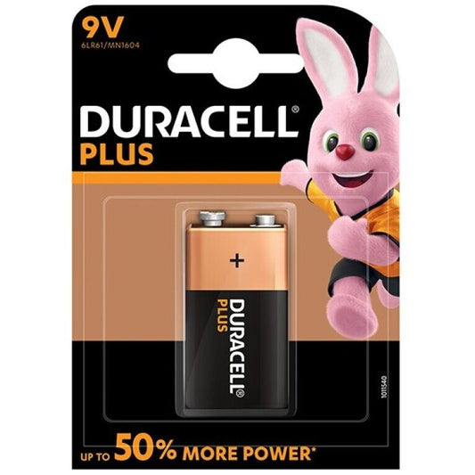 DURACELL - BATERIA PLUS POWER 9V LR61 1 SZTUKA