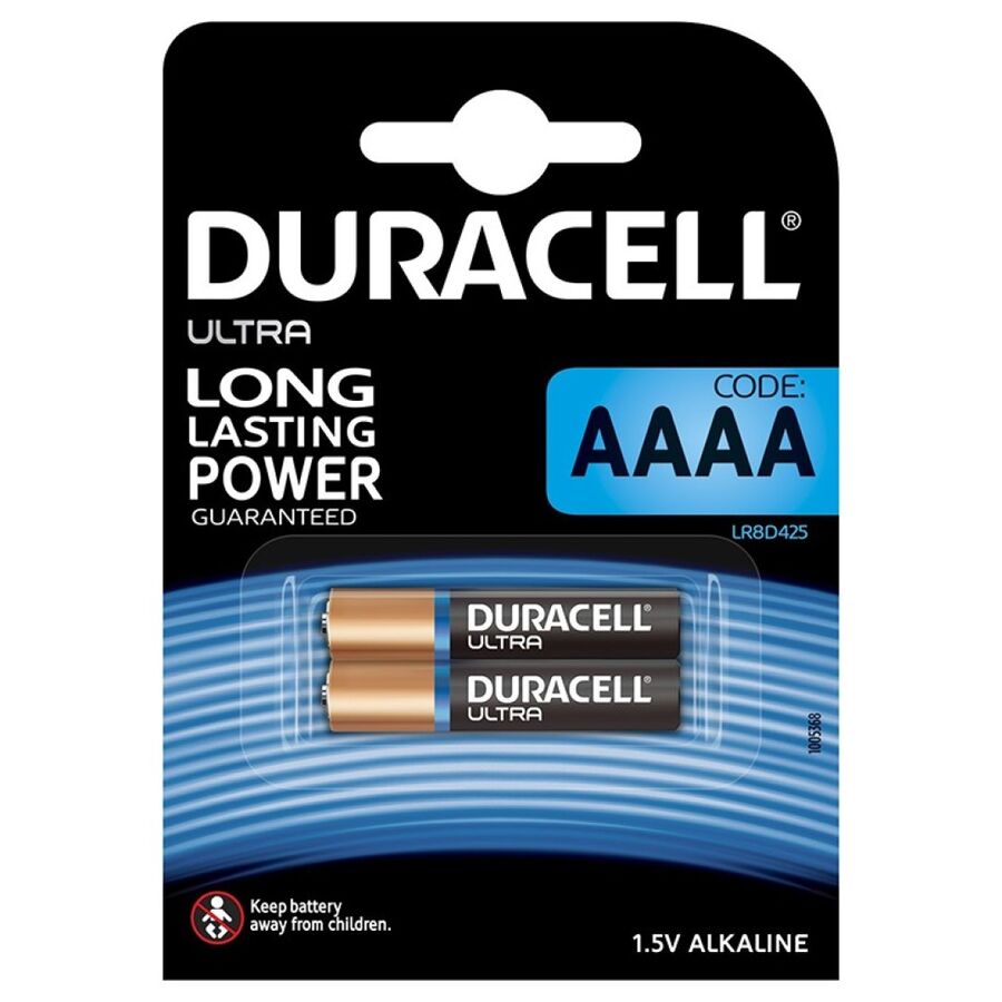 DURACELL - BATERIA ULTRA MOCNA ALCALINA AAAA MX2500 1,5V 2 SZTUKI