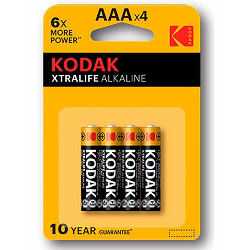 KODAK - BATERIA ALKALICZNA XTRALIFE AAA LR03 BLISTER * 4