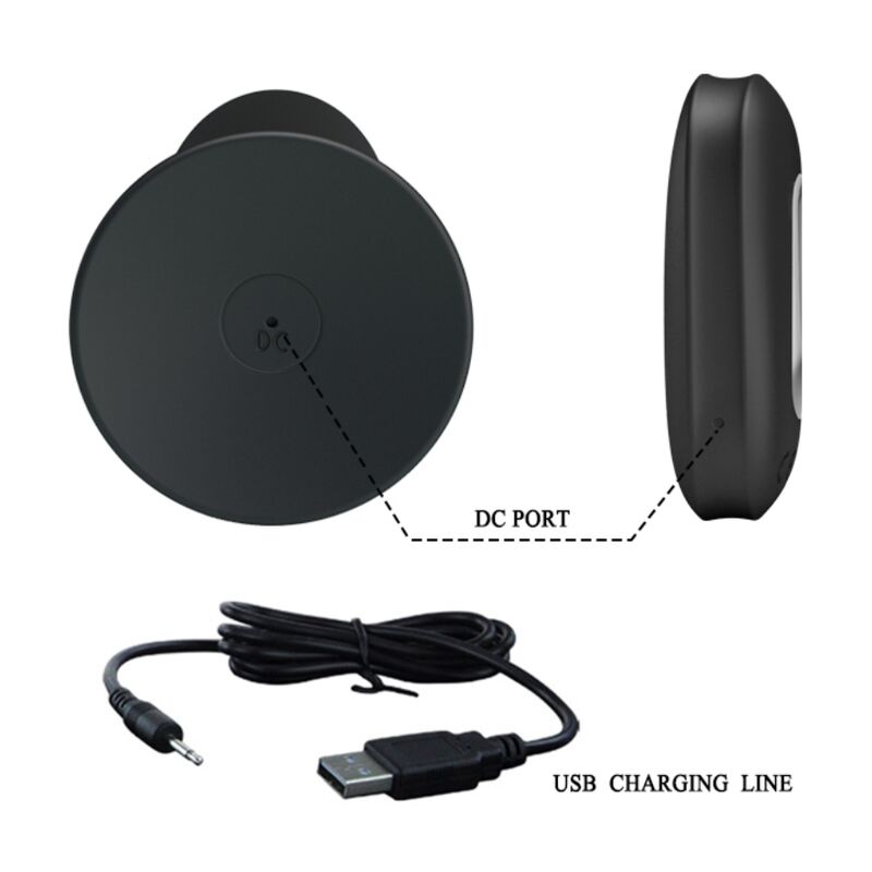 MR PLAY - KOREK ANALNY Z WIBRACJĄ CZARNY PILOT