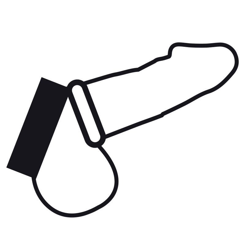 CIEMNOŚĆ - METALOWY PIERŚCIEŃ NA PENISA I JĄDRA