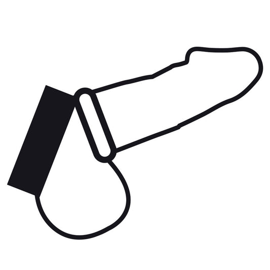 CIEMNOŚĆ - METALOWY PIERŚCIEŃ NA PENISA I JĄDRA