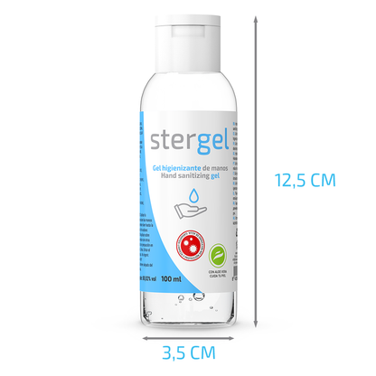 STERGEL - HYDROALKOHOLOWY ŻEL DO DEZYNFEKCJI RĄK ALOES 100ML 