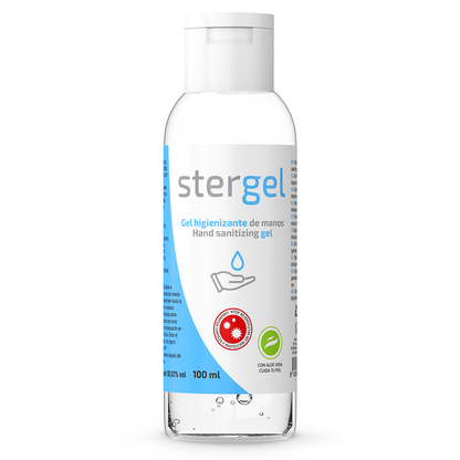 STERGEL - HYDROALKOHOLOWY ŻEL DO DEZYNFEKCJI RĄK ALOES 100ML 