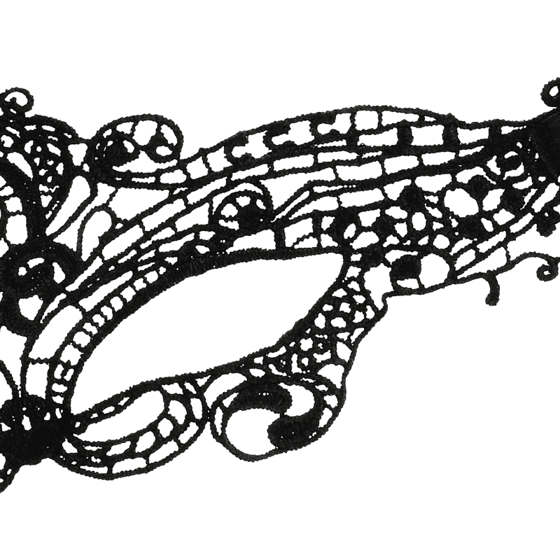 COQUETTE CHIC DESIRE - MASKA KORONKOWA CZARNA