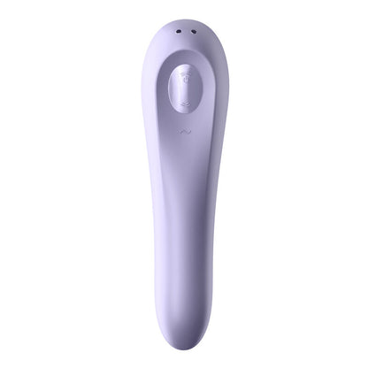 SATISFYER - PODWÓJNY PRZYJEMNY WIBRATOR Z pulsującym powietrzem, MAUVE