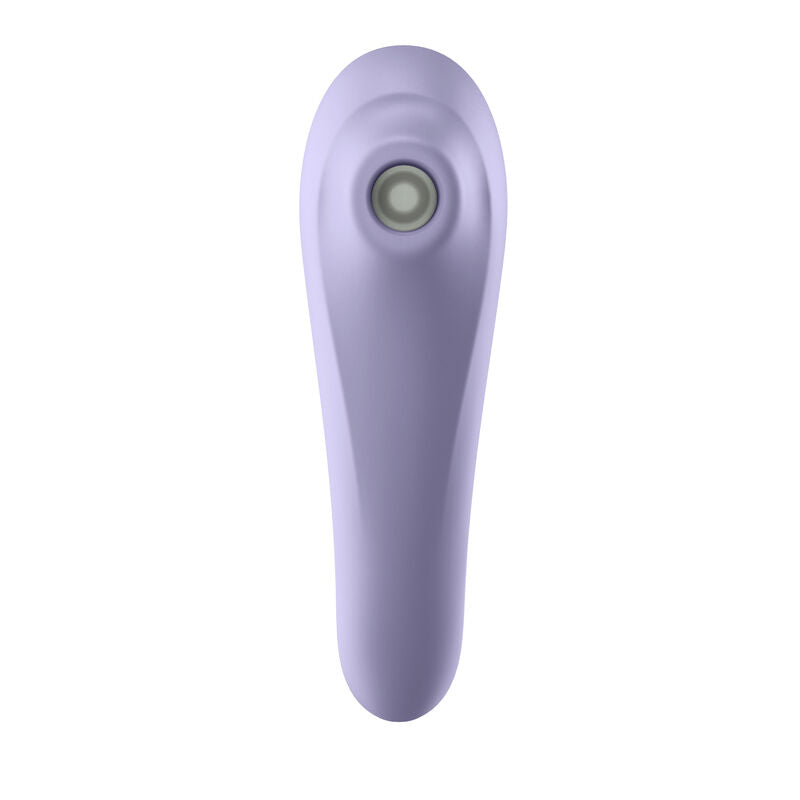 SATISFYER - PODWÓJNY PRZYJEMNY WIBRATOR Z pulsującym powietrzem, MAUVE