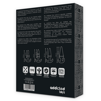 ADDICTED TOYS - ZESTAW 4 KOREK ANALNYCH