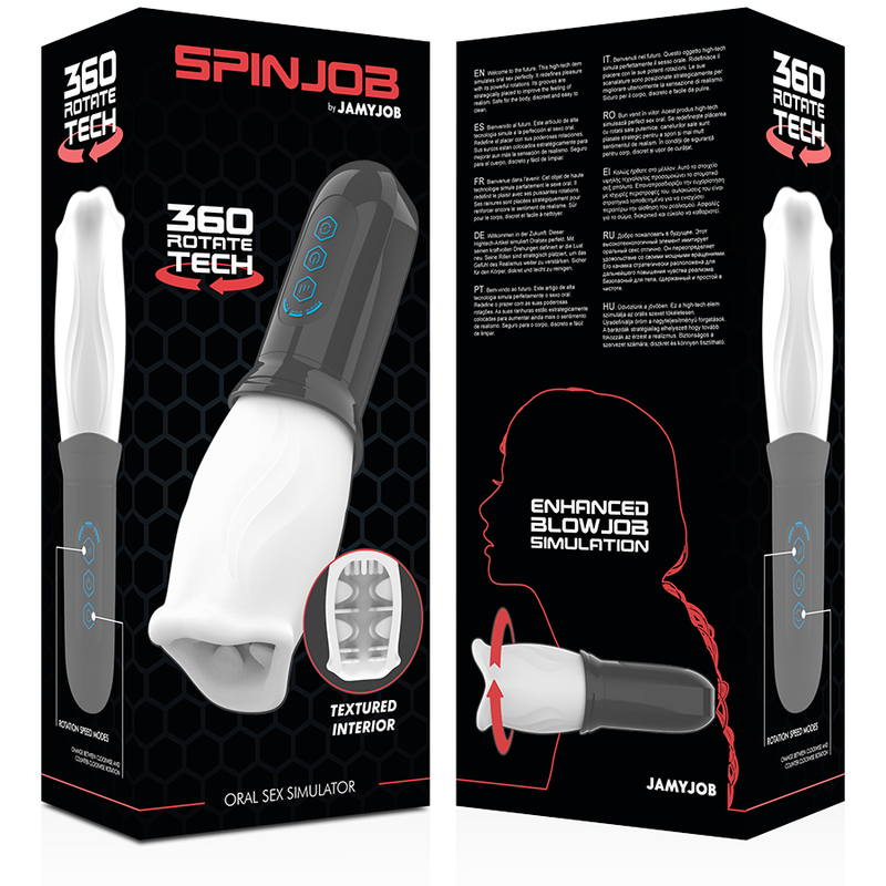 JAMYJOB - STYMULATOR SEKSU ORALNEGO SPINJOB