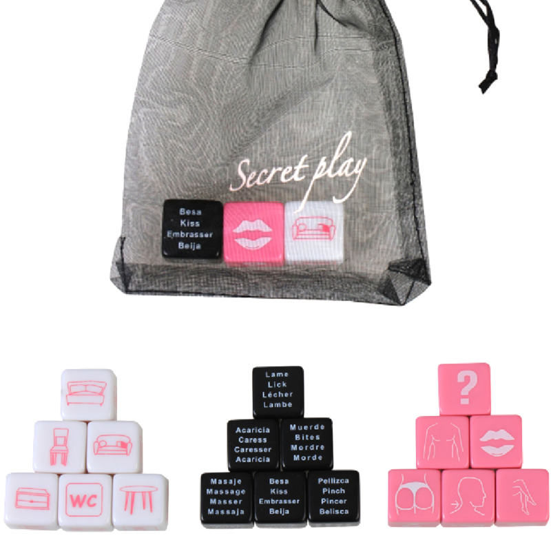 SECRETPLAY - GRA W 3 KOŚCI (ES/PT/EN/FR)