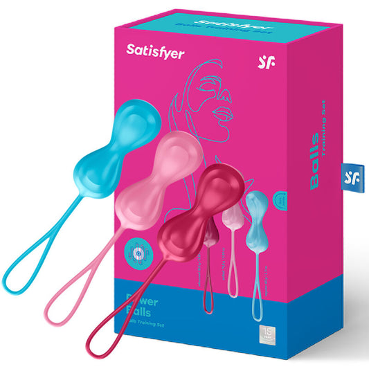 SATISFYER - ZESTAW TRENINGOWY LOVEBALLS 1