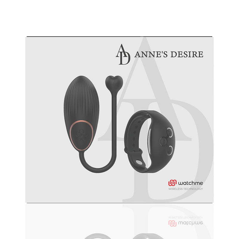 ANNE'S DESIRE - TECHNOLOGIA ZDALNEGO STEROWANIA JAJKIEM WATCHME BLACK