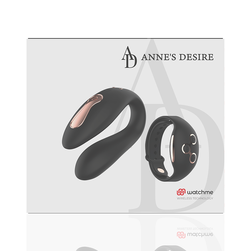 ANNE'S DESIRE - TECHNOLOGIA PODWÓJNEJ PRZYJEMNOŚCI W WATCHME CZARNO/ZŁOTO