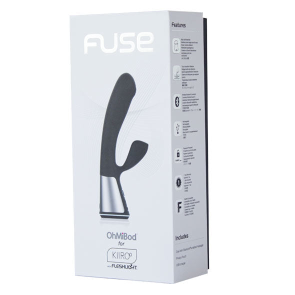 KIIROO - PILOT Z APLIKACJĄ OHMIBOD FUSE, CZARNY