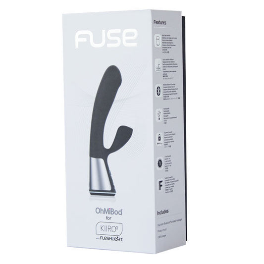 KIIROO - PILOT Z APLIKACJĄ OHMIBOD FUSE, CZARNY